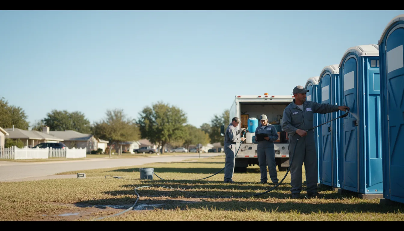 Long-Term Portable Toilet Rental in Goodrich, MI near me